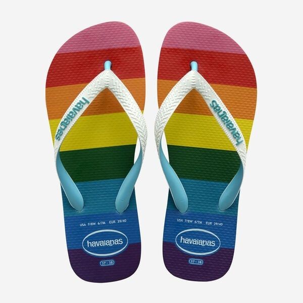 HAVAIANAS TOP PRIDE ALLOVER BLUE 39/40