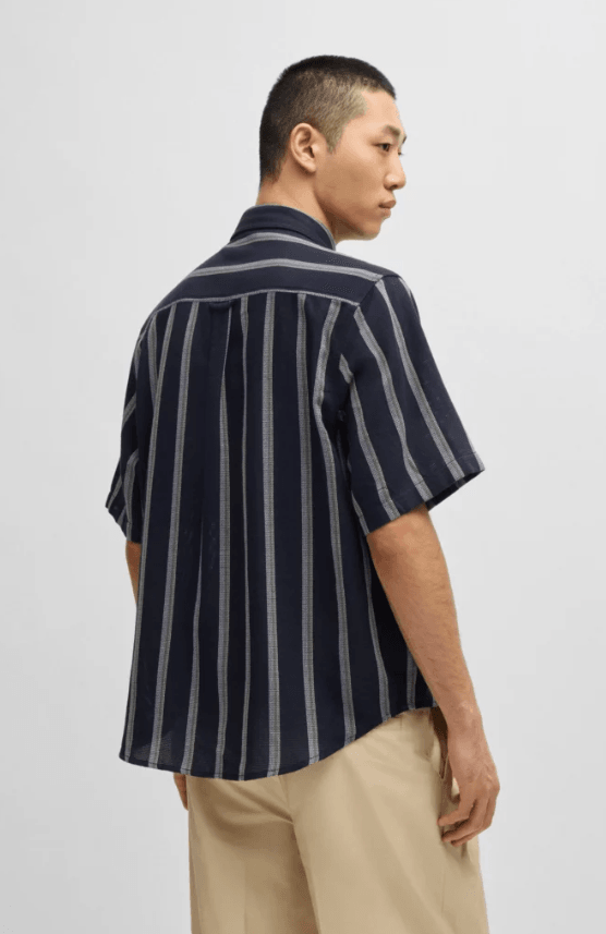 Hugo Red Eralino Dark Blue Shirt 1027014001
