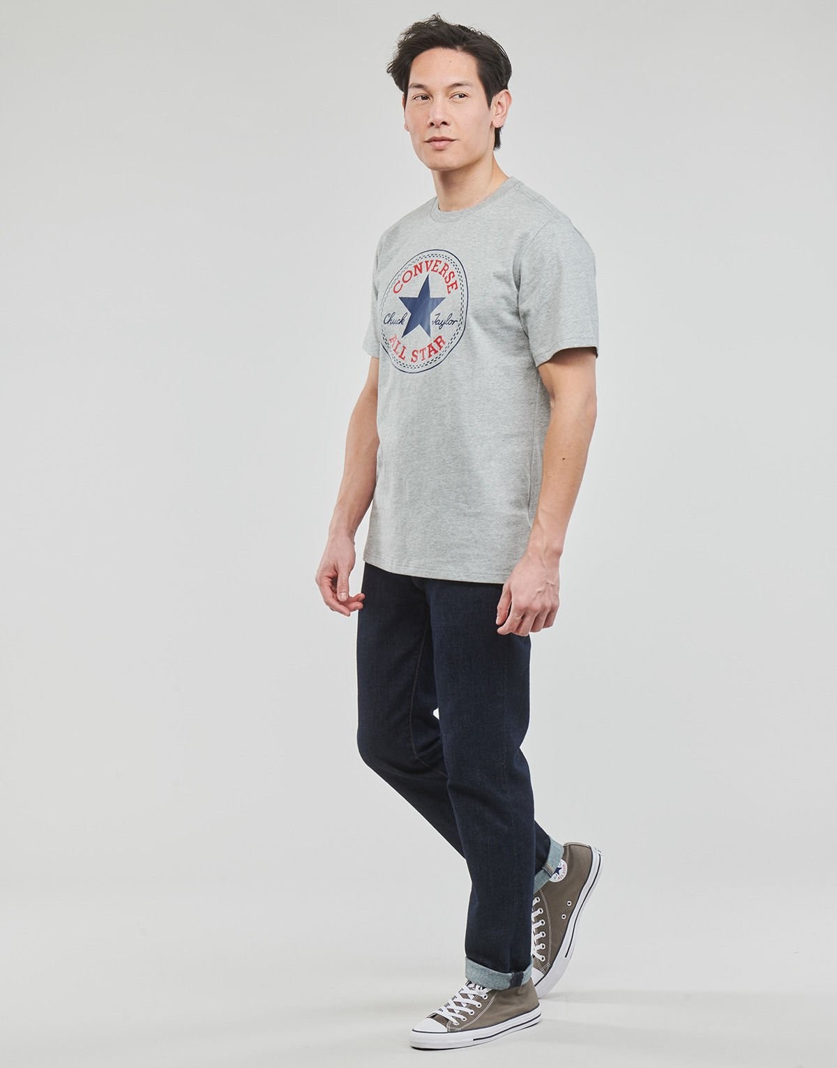 CONVERSE GOTO ALLSTAR T-SHRT GRY S