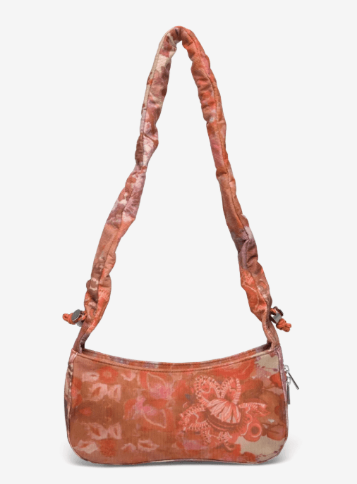 India Micro Cordry Alsacia Orange Shoulder Bag 