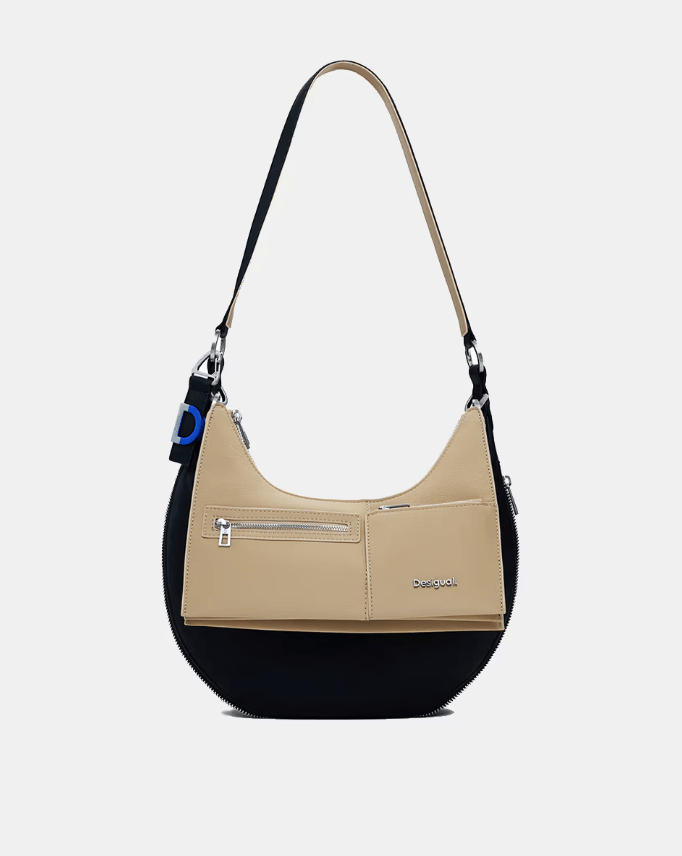 Delta Lyra Black Shoulder Bag 