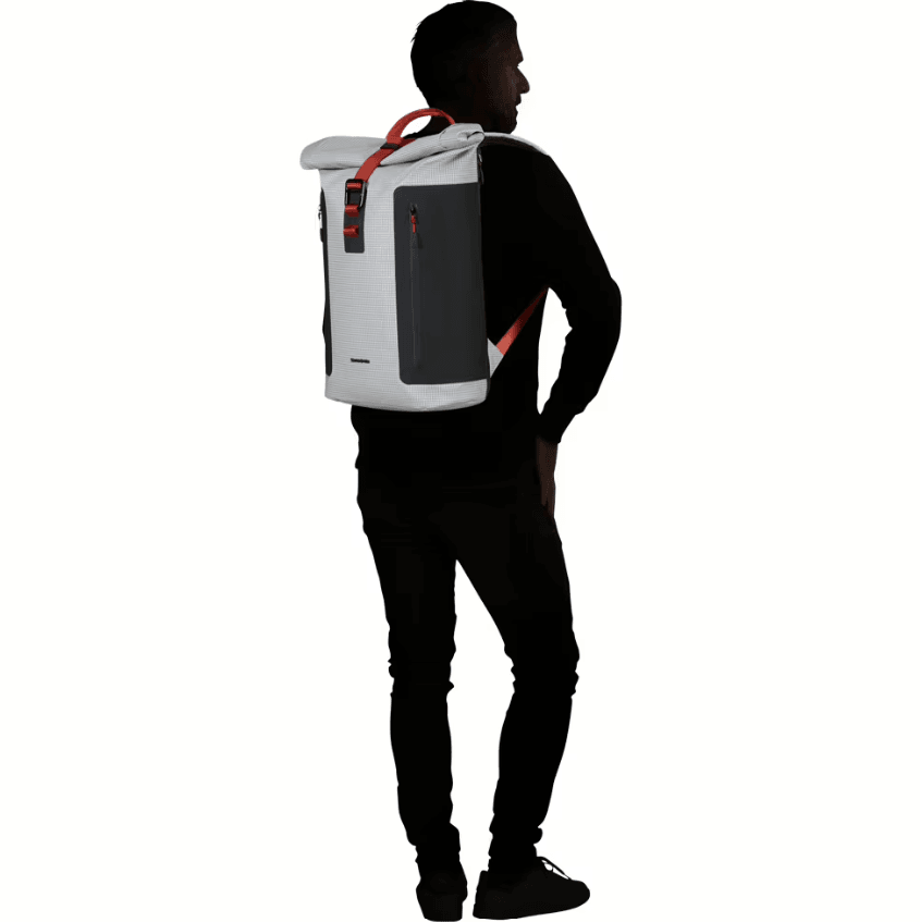 Coatify BIZ Roll Top 15.6' Retro Clay Backpack