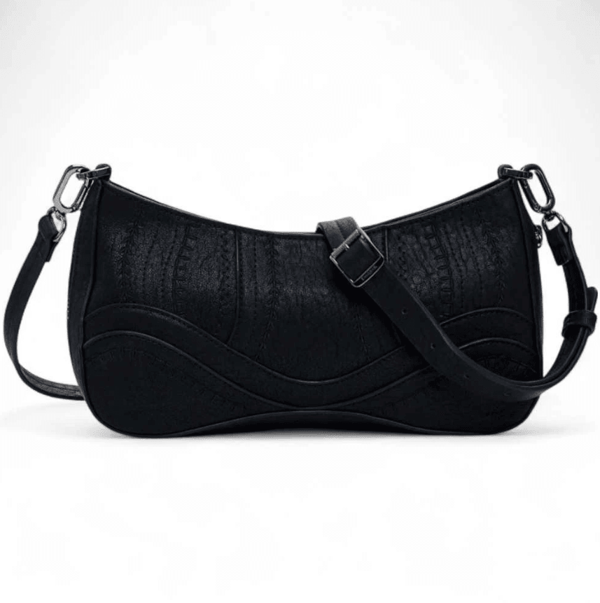 Embro Patch Alsacia Black Shoulder Bag