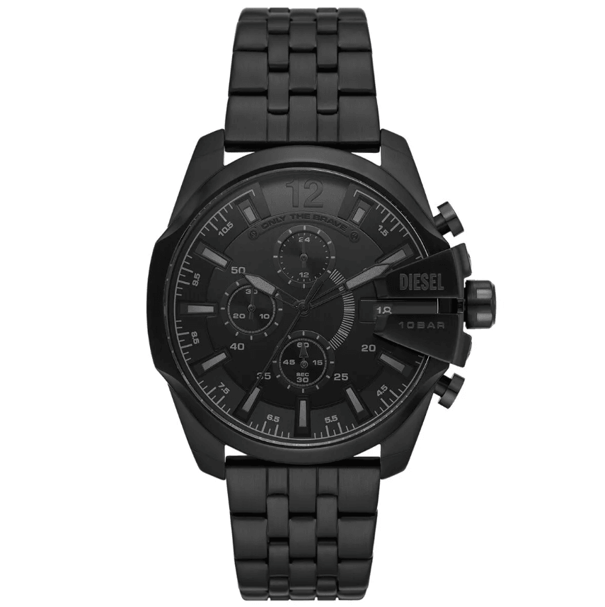 Baby Chief Chronograph Stainless Steel Black Dial Quartz Men's Watch DZ4617