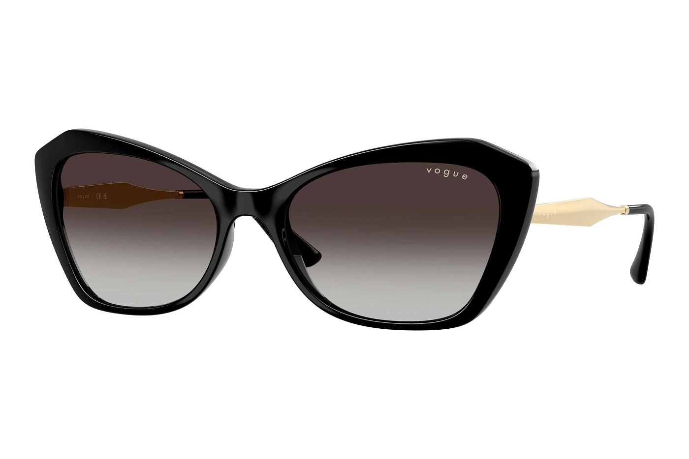 Black Gold Metal Sunglassses 0VO5626SW44/8G56