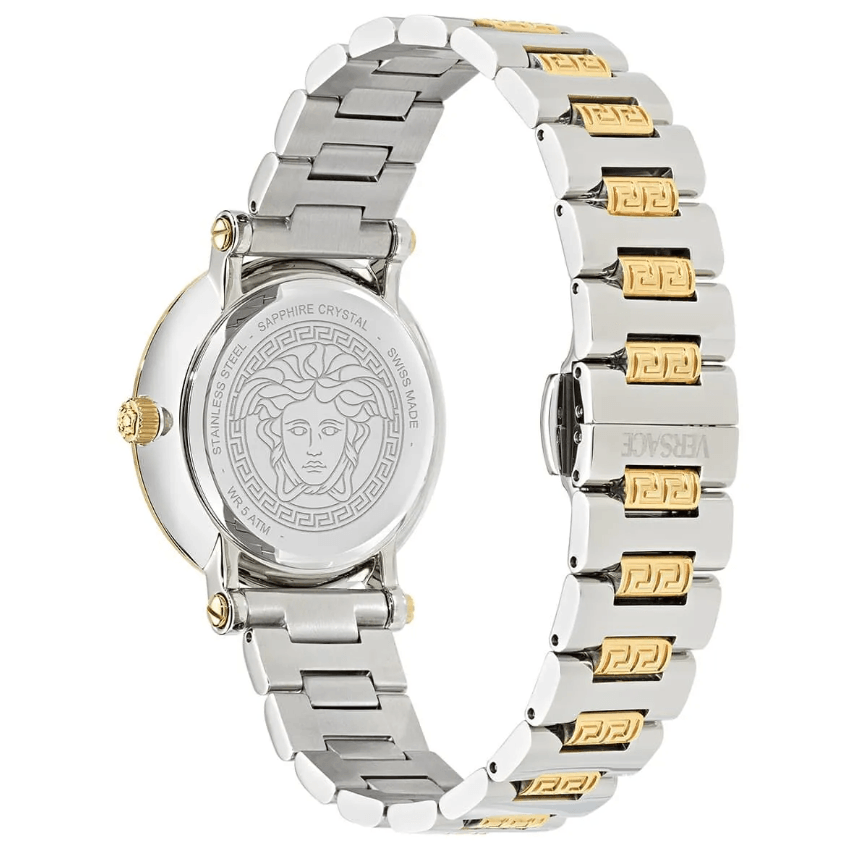 Gold Tone Silver Stainless Steel Women's Watch VRSCVE9C00424