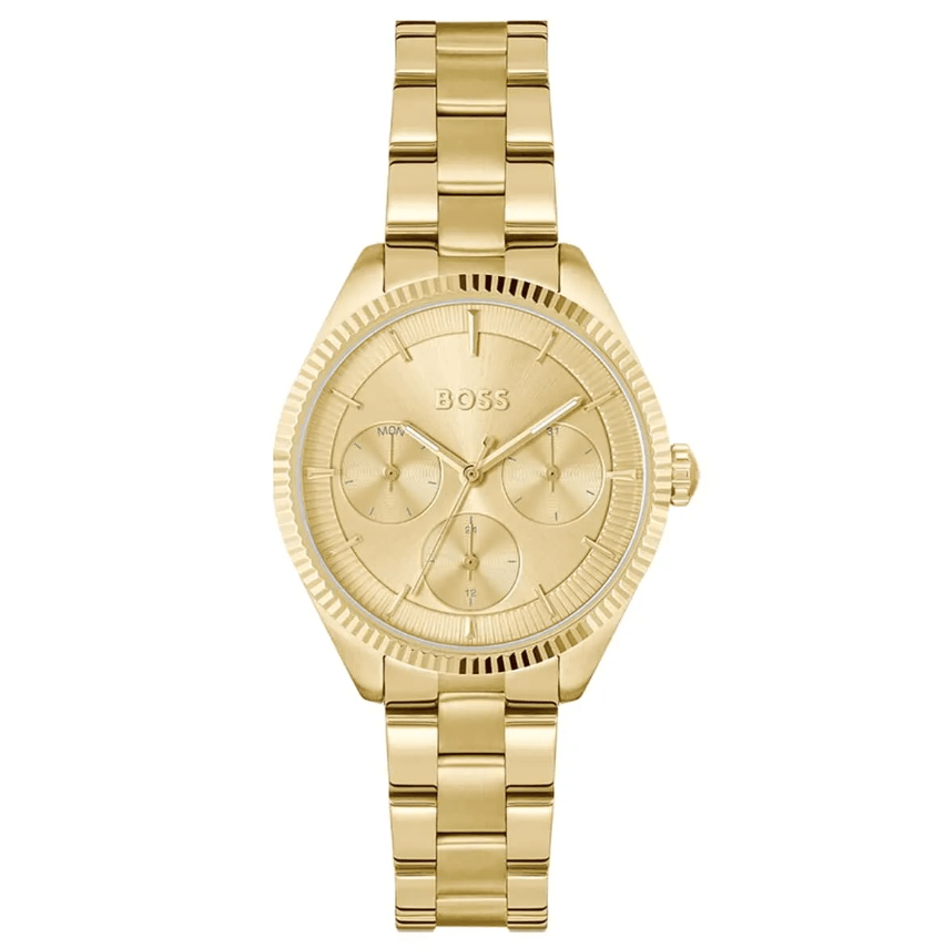 Sage Sport Horloge Gold Stainless Steel Women's Watch HB1502803