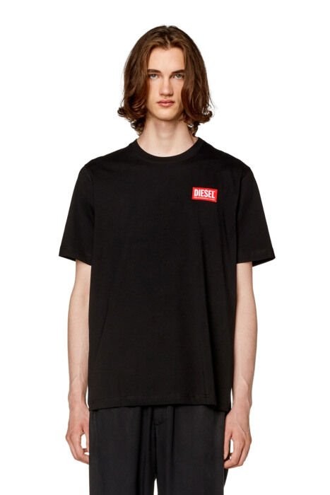 DIESEL T-JUST NLABEL T-SHIRT BLK