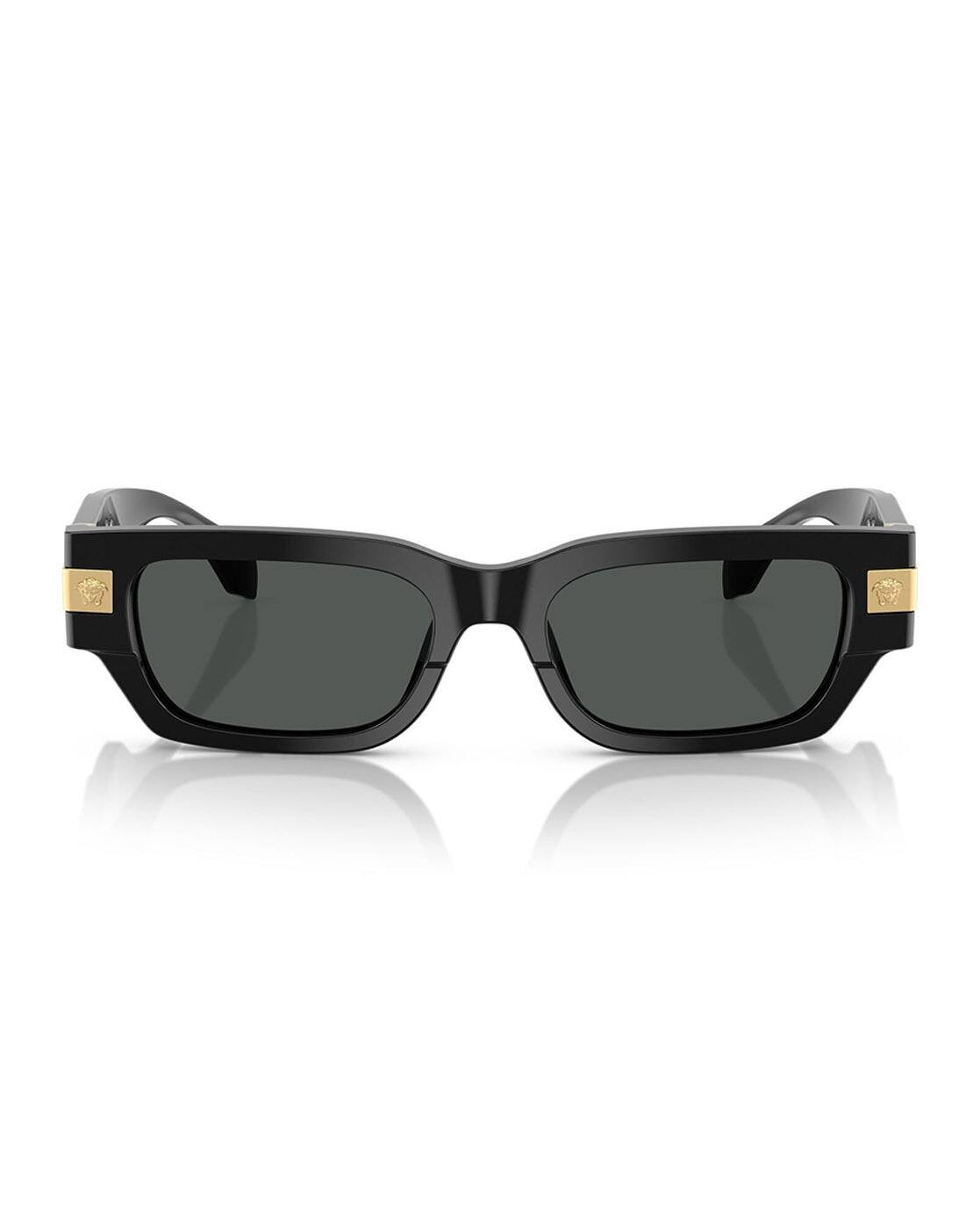Black Rectangle Sunglasses 0VE4465GB1/8753