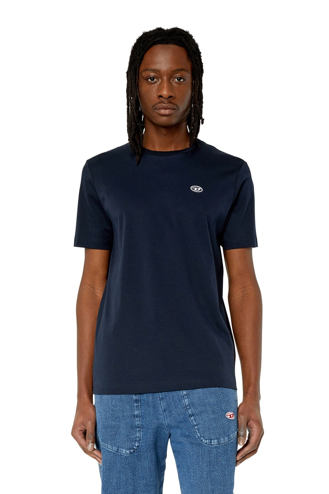 DIESEL T-JUST-DOVAL-PJ T-SHIRT BLK