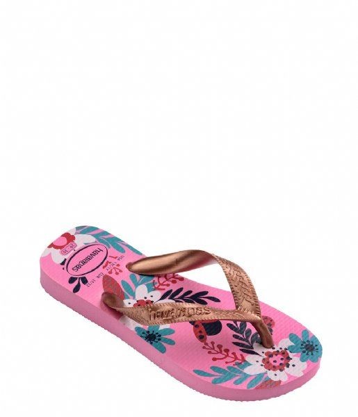 HAVAIANAS KIDSFLORES PINK LEMONADE 27/28