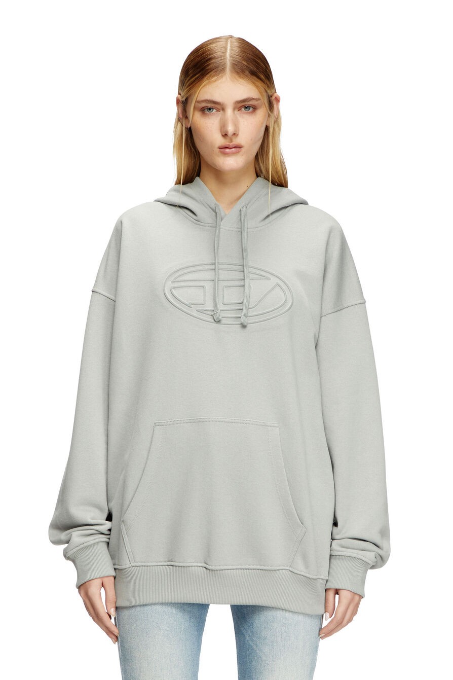 S-ummer-Bigoval Hoodie Grey