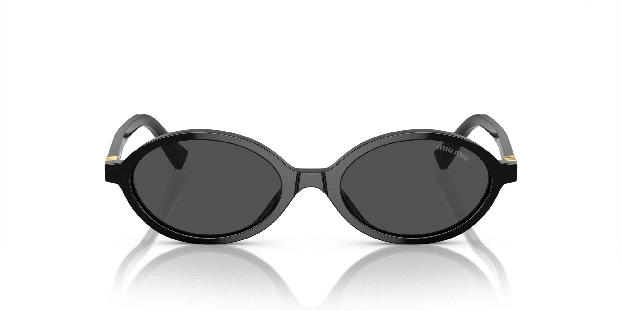 Black Acetate Sunglasses 0MU 04ZS1AB5S050
