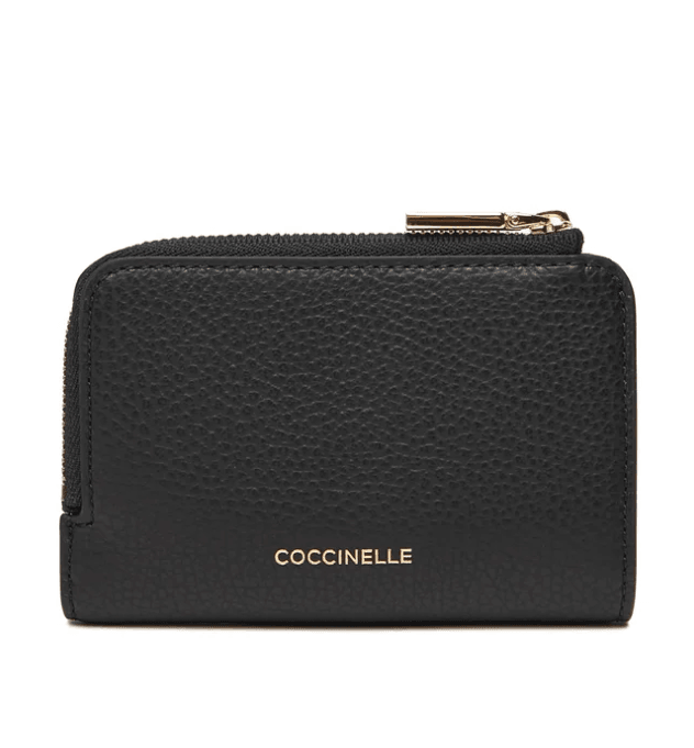 C-Me Black Leather Wallet E2SSL11D121