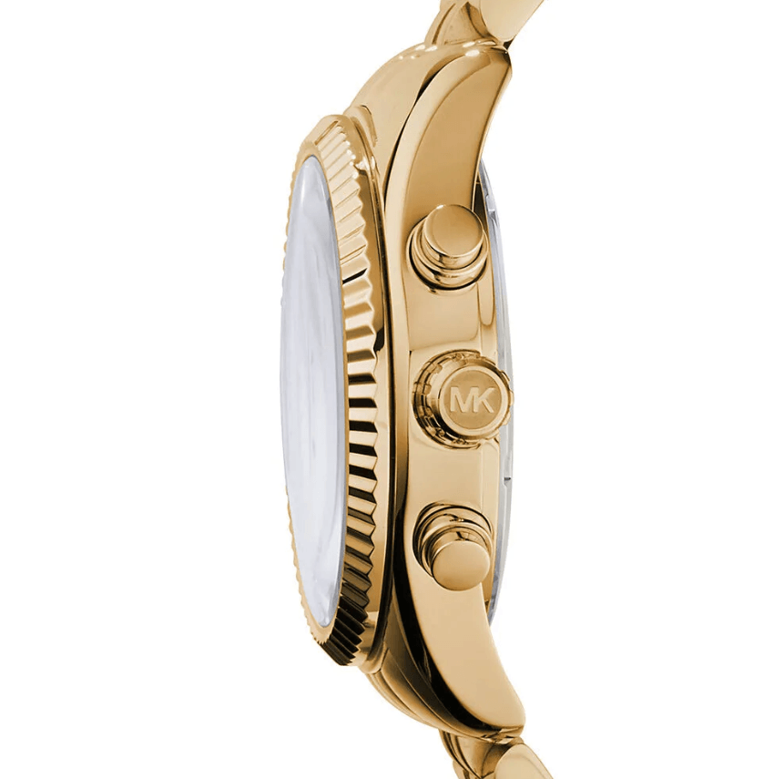 Lexington Chronograph Gold-Tone Stainless Steel Women's Watch MK7378