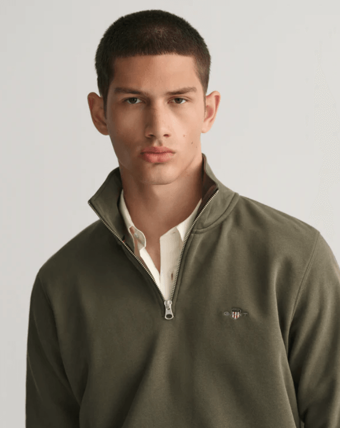 Shield Half-Zip Sweatshirt Juniper Green