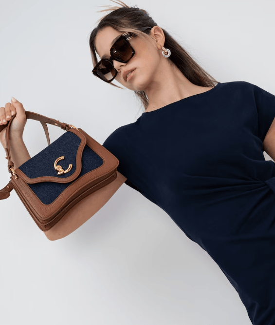C-Me Denim Handbag E1T1Q180201