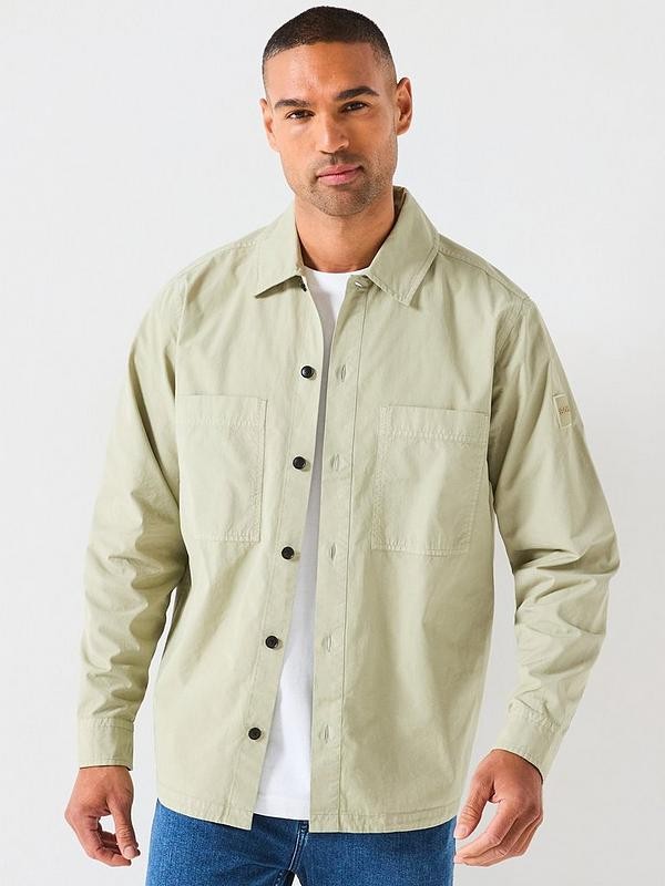 Boss Orange Locky Open Green Shirt 50543519