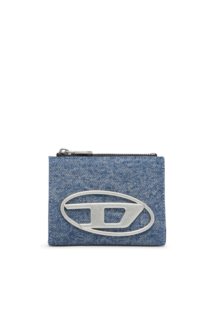 1DR Bi-Fold Zip Denim Wallet 