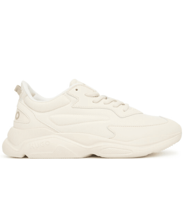 Hugo Red Leon Run Open White Sneaker 50536660