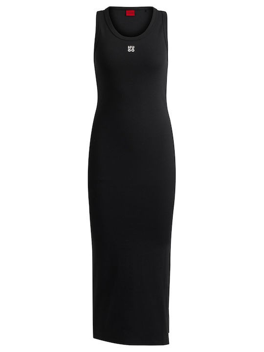 Hugo Red Nalimera Black Jersey Dress 1025822201