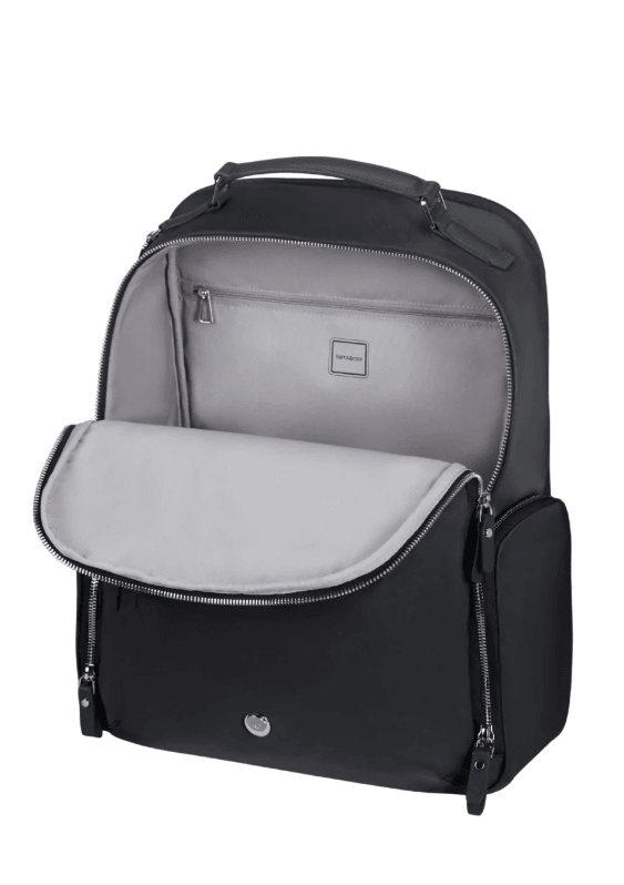 Karissa Evo Black Round Backpack 15.6