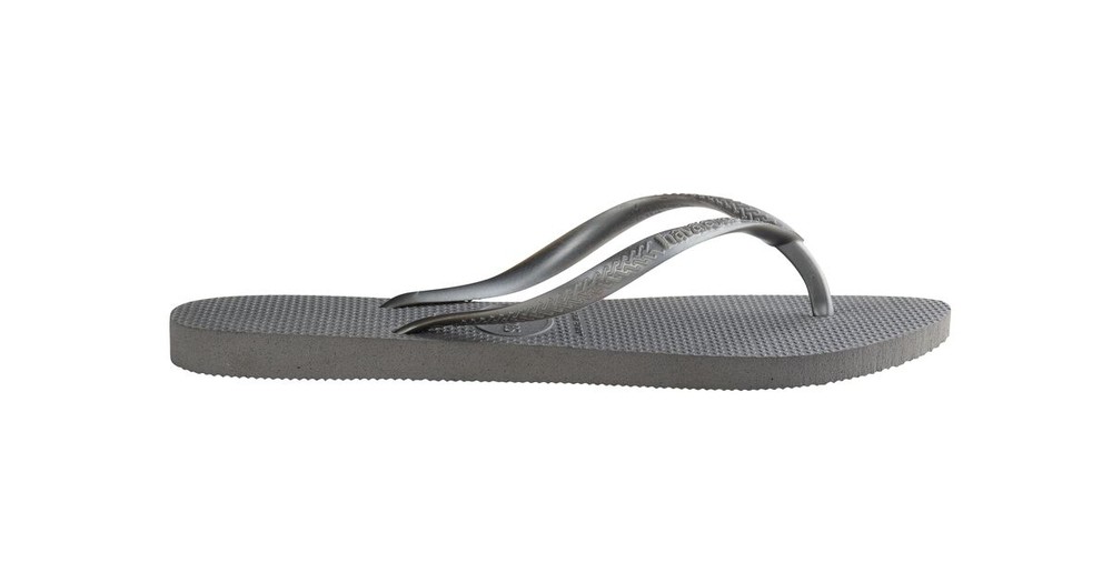 Slim Steel Grey Slippers