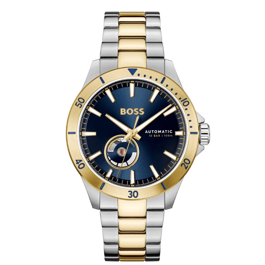 Silver Automatic Stainless Steel Men's Watch HB1514201