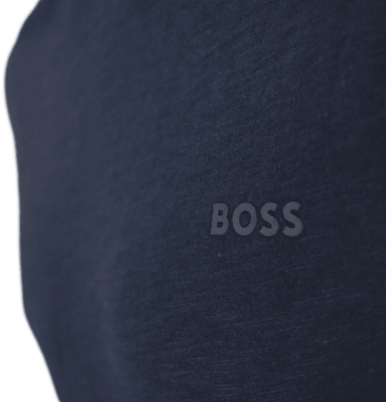 Boss Orange Tegood Slub Cotton Logo Detail T-Shirt 10240843