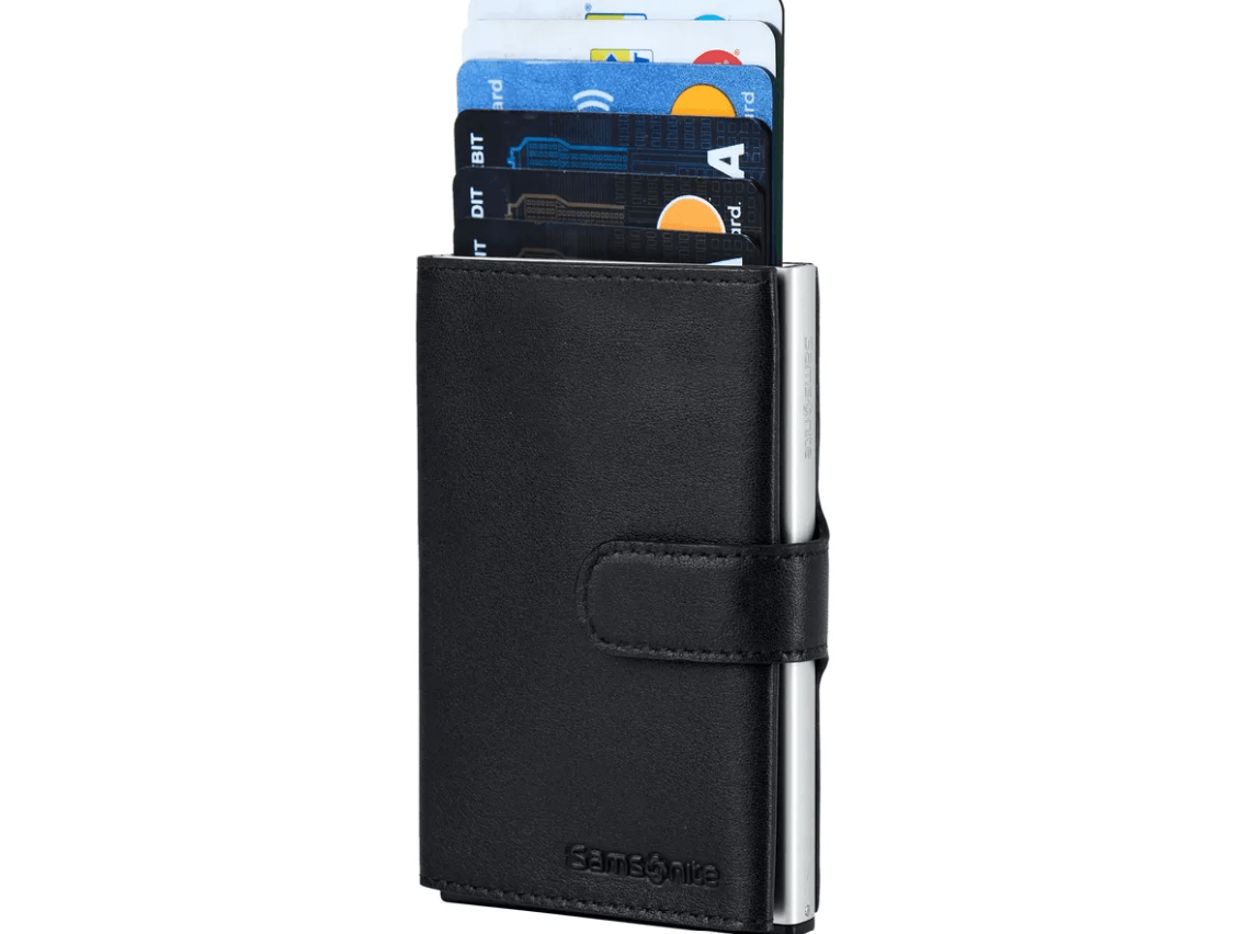 Alu Fit Black Slide Up Wallet 