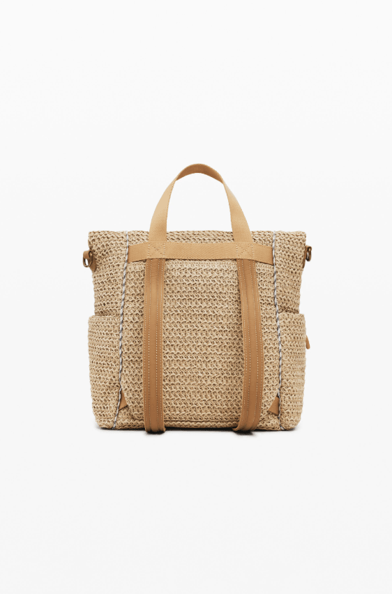 Raffia Voyager U Bag