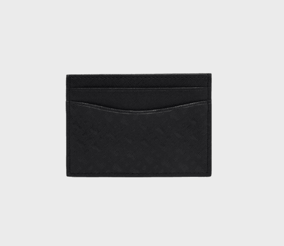 Boss Black Zair M Grain Black Leather Cardholder  1025435001 