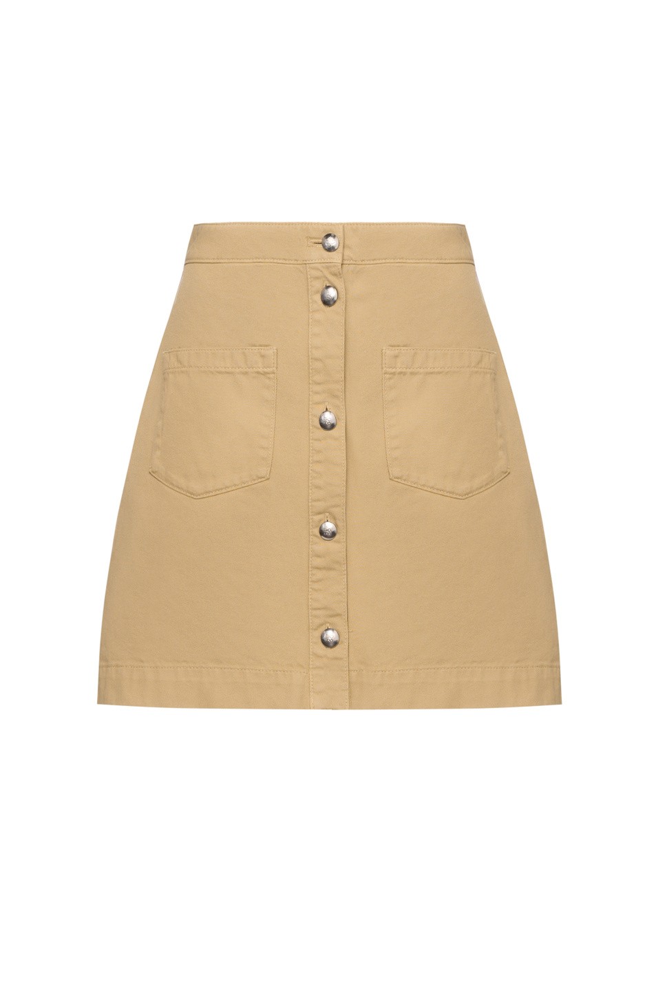 Hugo Red Rikusa Flat Beige Skirt 1027061801
