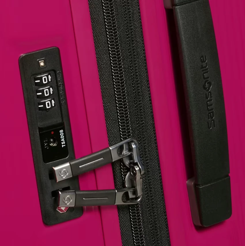 Nuon Metallic Ruby 4-Rollen Trolley Expandable 55/20