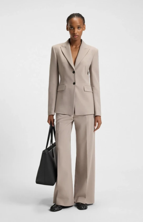 Hasmina Pink Beige Trouser 10218228 01