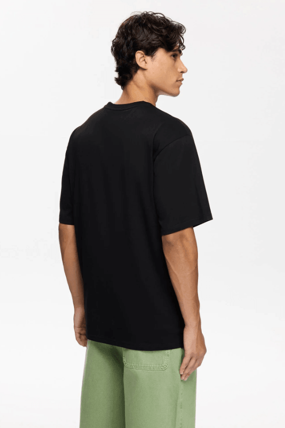 Black Relaxed T-Shirt 012 
