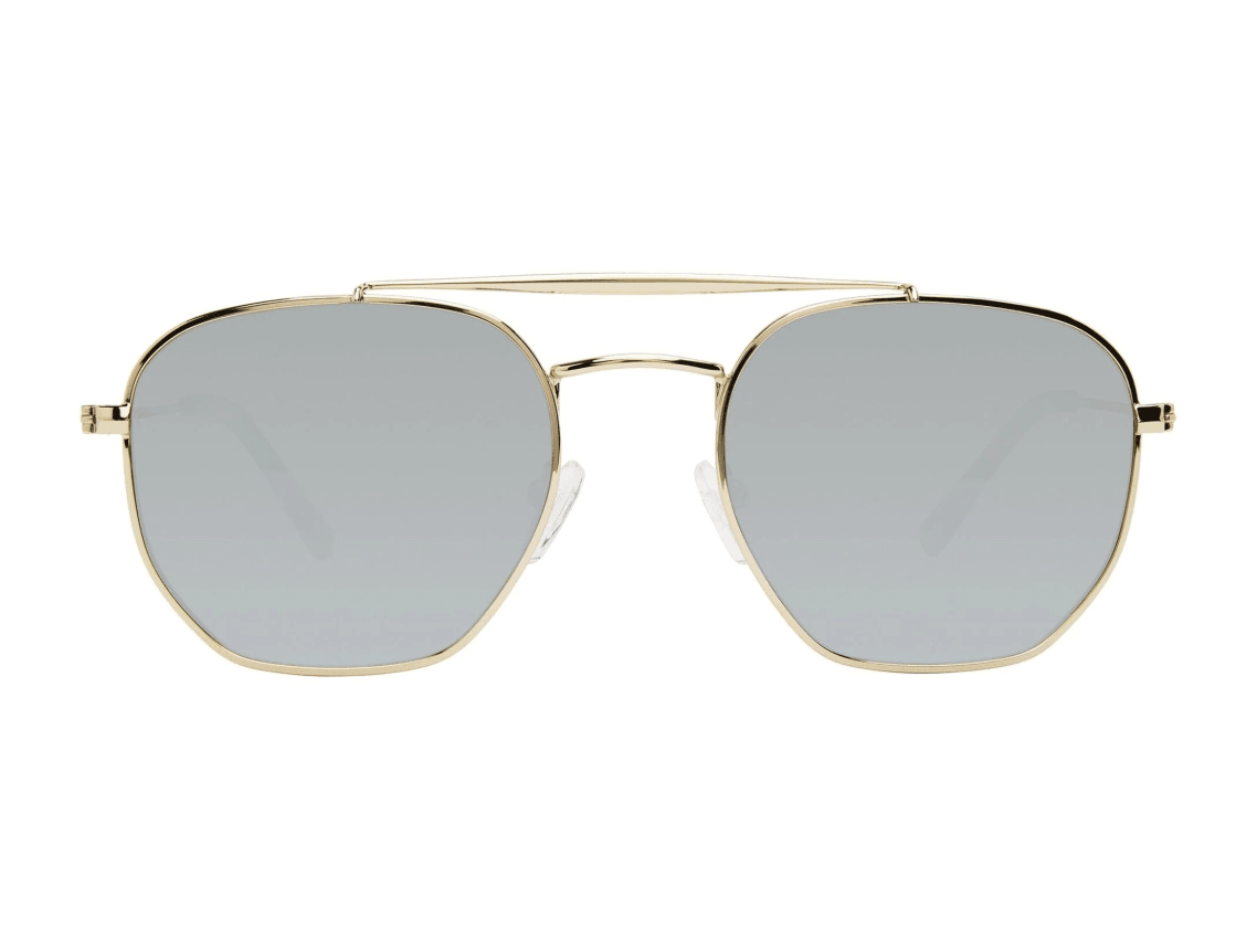 Square Gold Metal Sunglasses Palmador/S 