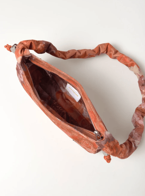 India Micro Cordry Alsacia Orange Shoulder Bag 