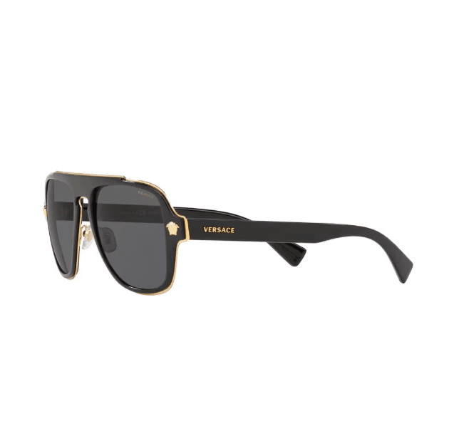 Black Irregular Sunglasses 0VE219910028156