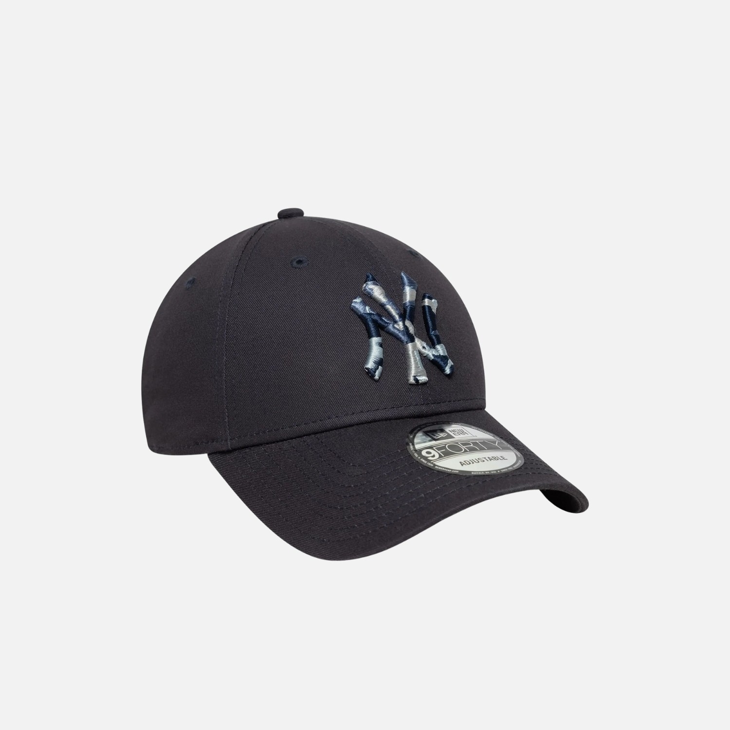 New York Yankees Camo Infill 9Forty Unisex Navy Blue