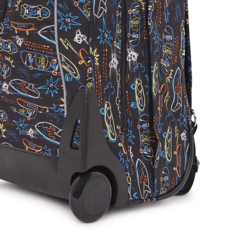 Sari Neon Skate Wheeled Backpack KPKI442071M1