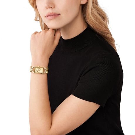 Mini Empire Gold-Tone Women's Watch MK7406