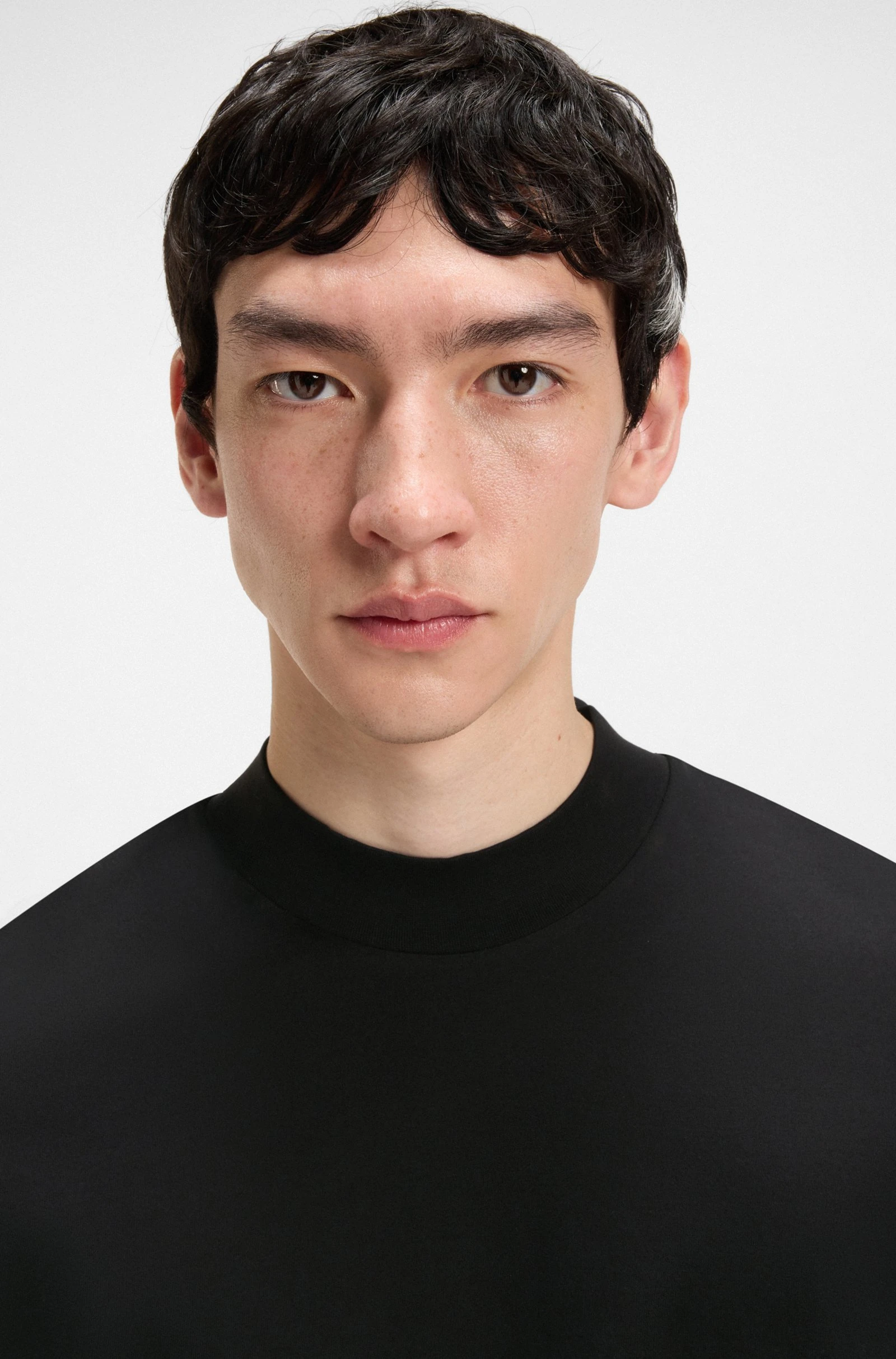 Hugo Red Black Dimersom Jersey Top 10271881 