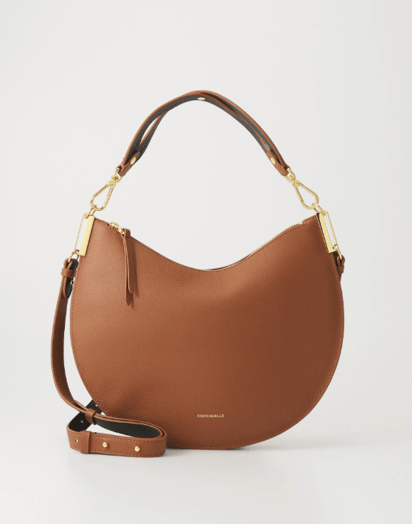 Sun Up Cognac/ Noir Small Shoulder Bag E1QKF130301