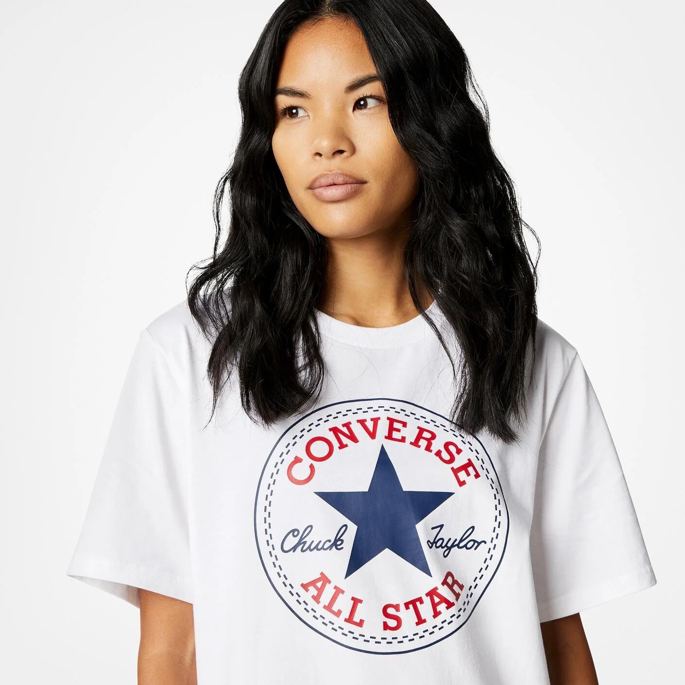 CONVERSE GTO ALLSTAR PATCH TSHIRT WHT S