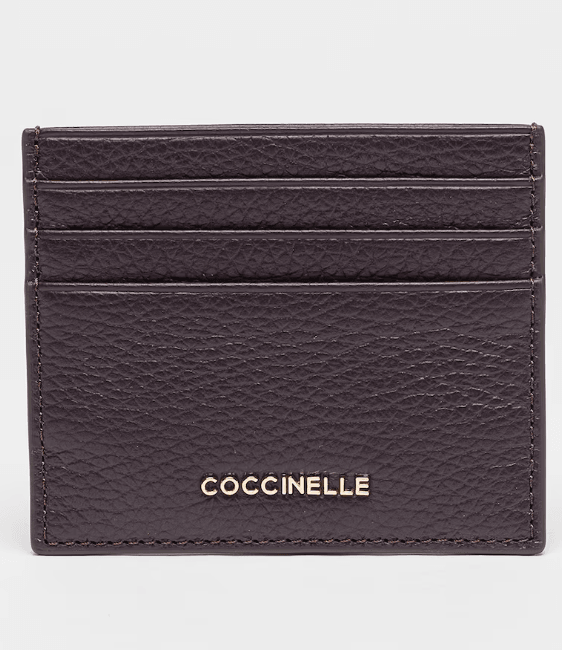 Metallic Soft Leather Violet Card Holder E2MW5129501 E2MW5129501