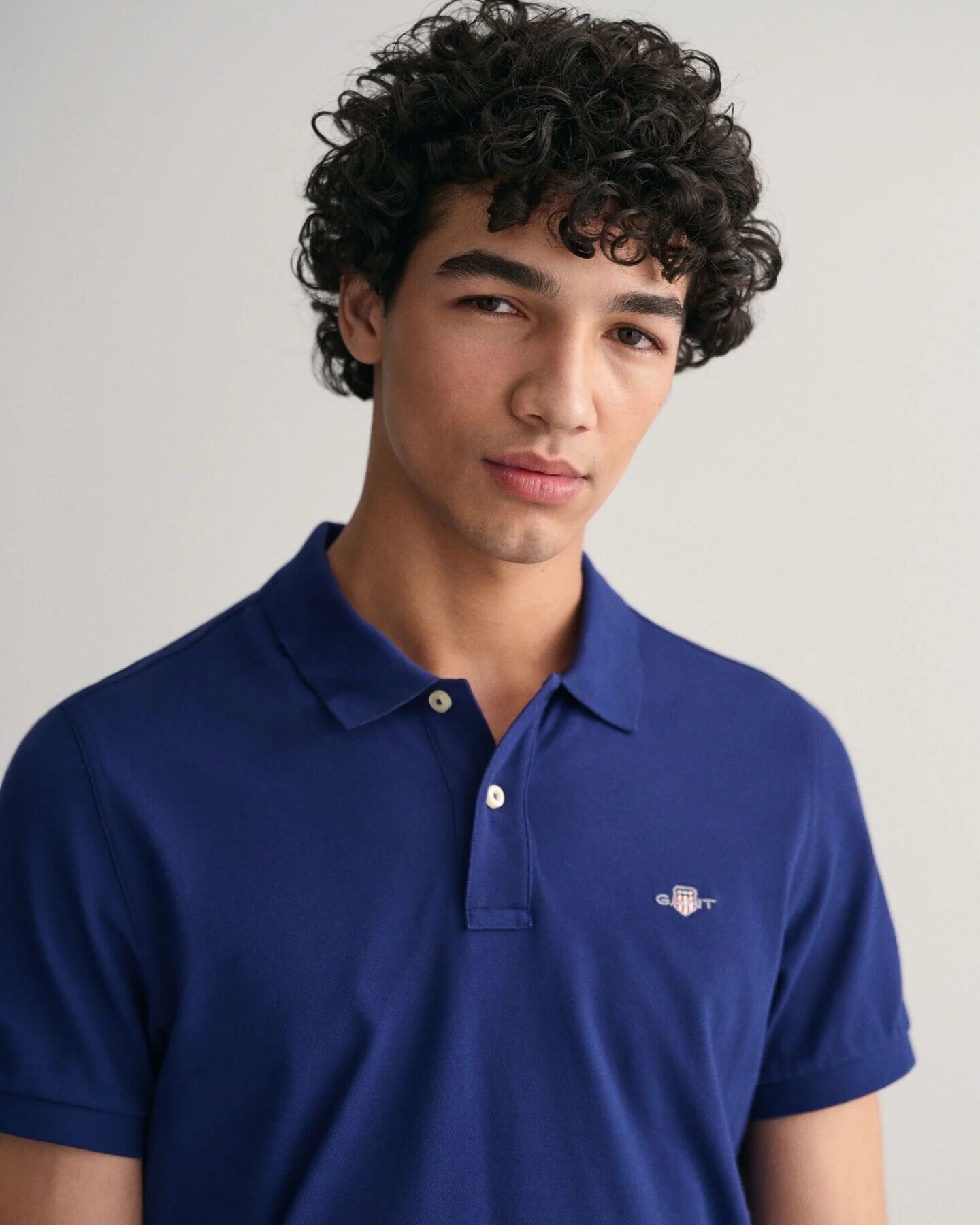 GANT REG.FIT SHIELD PIQUE POLO BLUE S