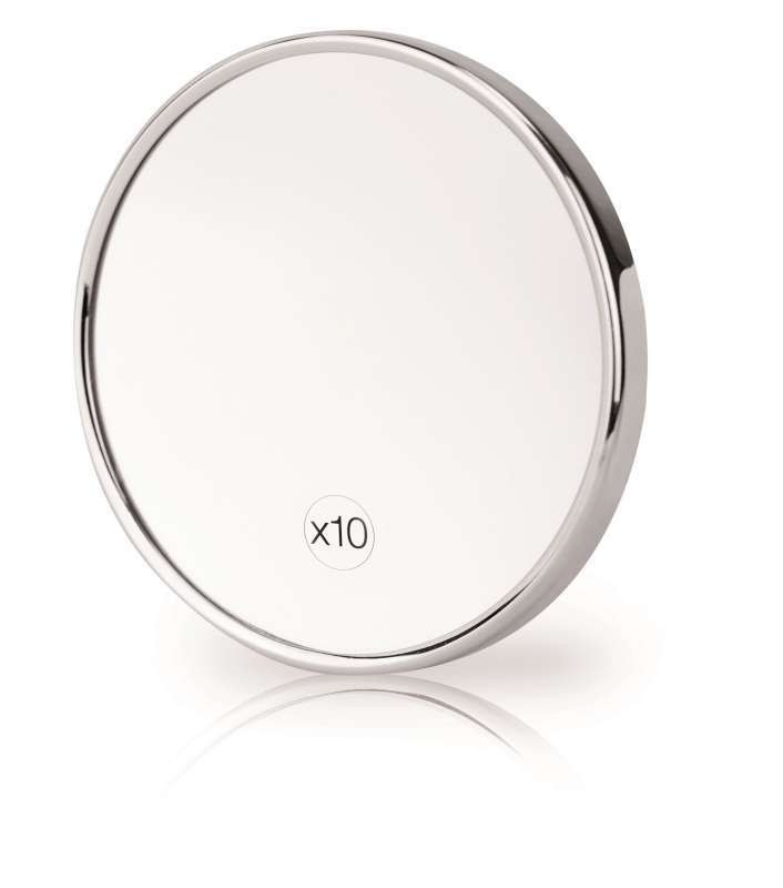 Chrome Plated Suction Mirror, x10 magnification