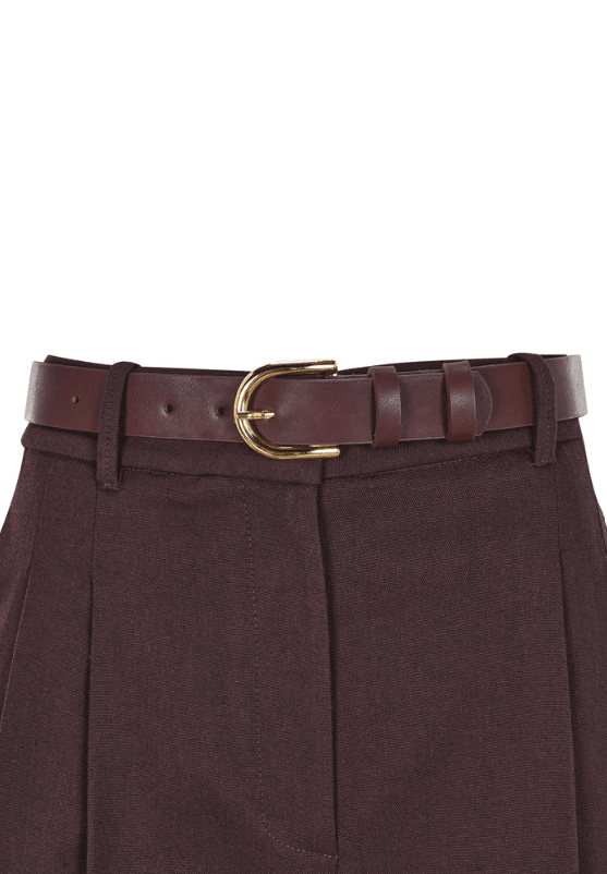Adel Belt - Burgundy