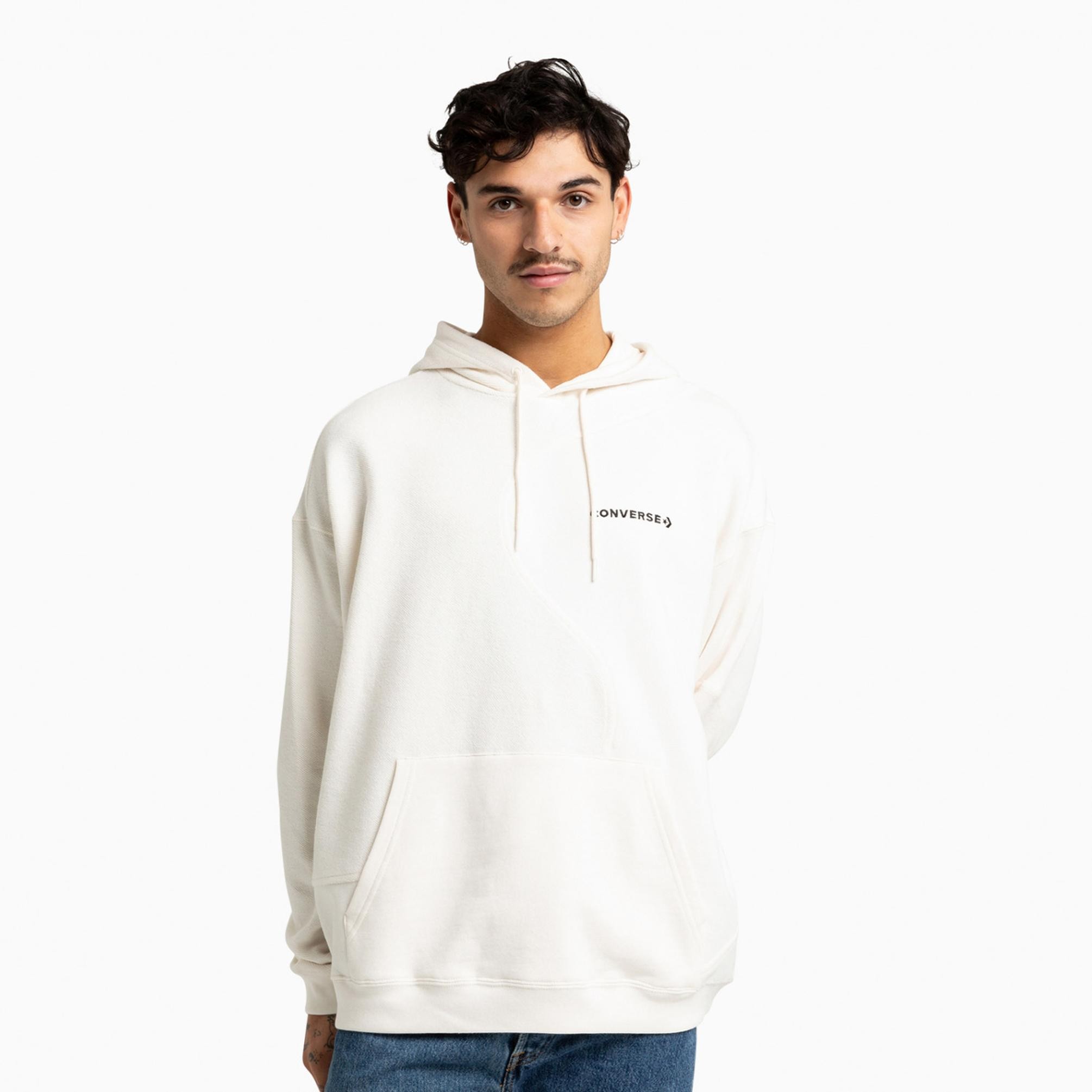 Dynamic Blocking Pullover Cream White